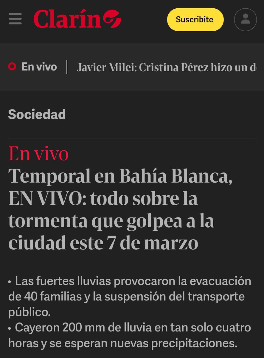 jotaalonso's tweet photo. Mientras el idiota y estafador mundial Javier Gerardo Milei postea boludeces y mentiras, en Bahía Blanca hay un temporal con evacuados. El cambio climático que su Gobierno de lunáticos niega. Milei en el panteón de los mayores cipayos de nuestra historia. Además es un inútil. https://t.co/i7b3q4TFoY