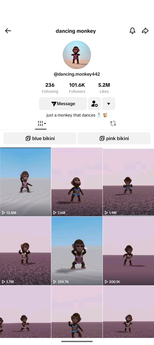 antonmonkeysol's tweet photo. Tiktok hack uncovered, create a page with Anton content, gg. Should we? 👀

$anton will continue to rise. 

Stay tuned https://t.co/fgUj3Ttx0o