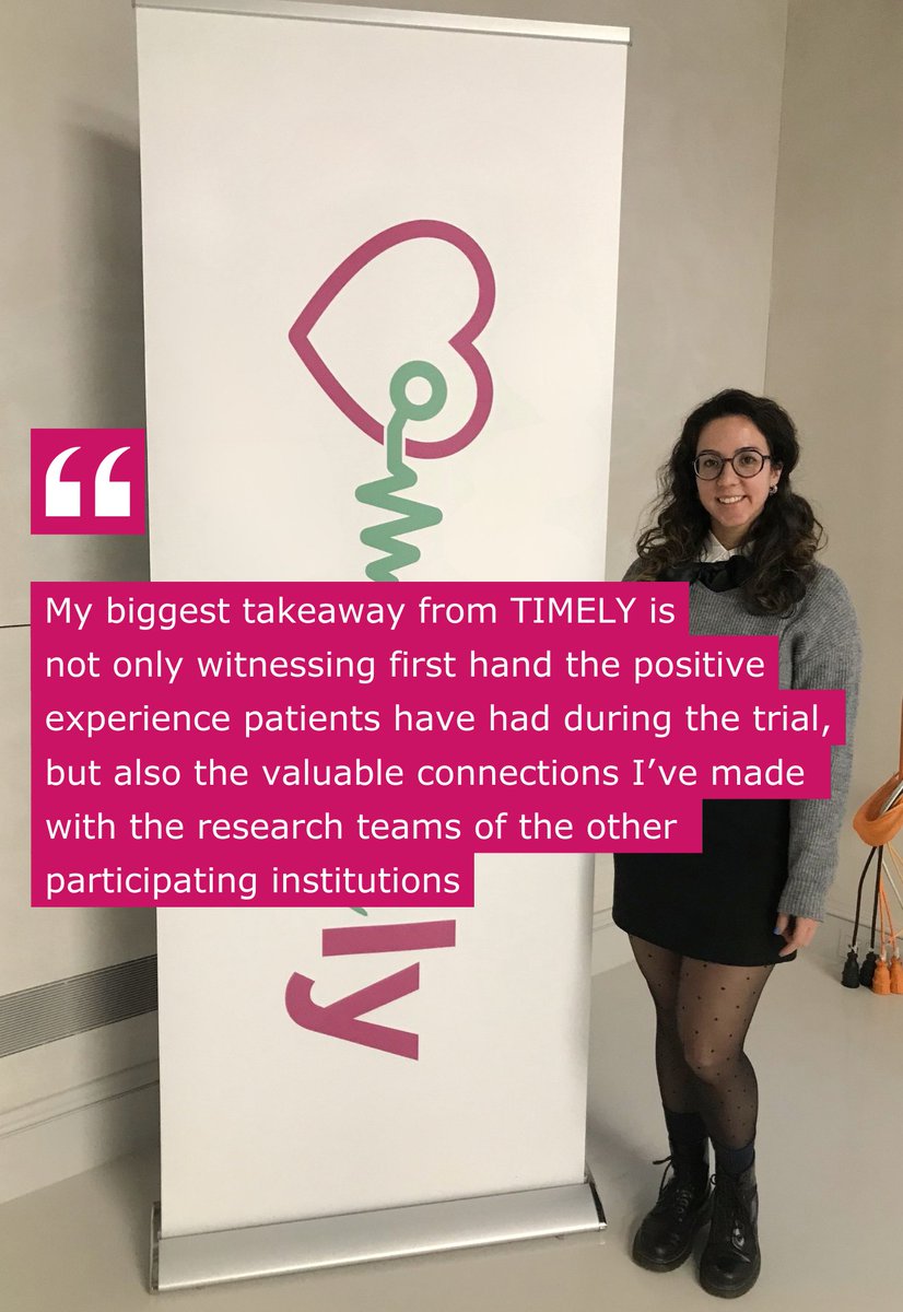 🌍 Connecting Research &amp; Patient Experience in TIMELY

Manuela Sestayo Fernández is a Preventive Cardiology Research Nurse and Local Study Coordinator at <a href="/idis_research/">Instituto de Invest. Sanitaria de Santiago (IDIS)</a>. 
This is what she shared about her journey with #EUTIMELY ⬇️