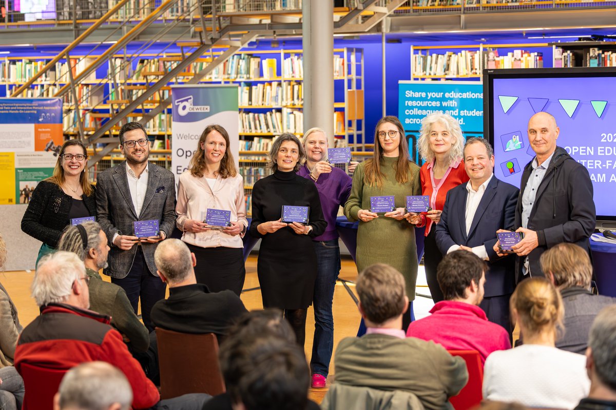 Faculteit TNW / Faculty of Applied Sciences (@tnwtudelft) on Twitter photo During <a href="/tudelft/">TU Delft</a>'s #OpenEducation week, Nikolina Sostaric received our faculty's Open Education Ambassador Award 2025. Congrats! 👏She receives the award for her strong advocacy of open and inclusive practices & sharing educational resources to make a positive impact on society. During <a href="/tudelft/">TU Delft</a>'s #OpenEducation week, Nikolina Sostaric received our faculty's Open Education Ambassador Award 2025. Congrats! 👏She receives the award for her strong advocacy of open and inclusive practices & sharing educational resources to make a positive impact on society.
