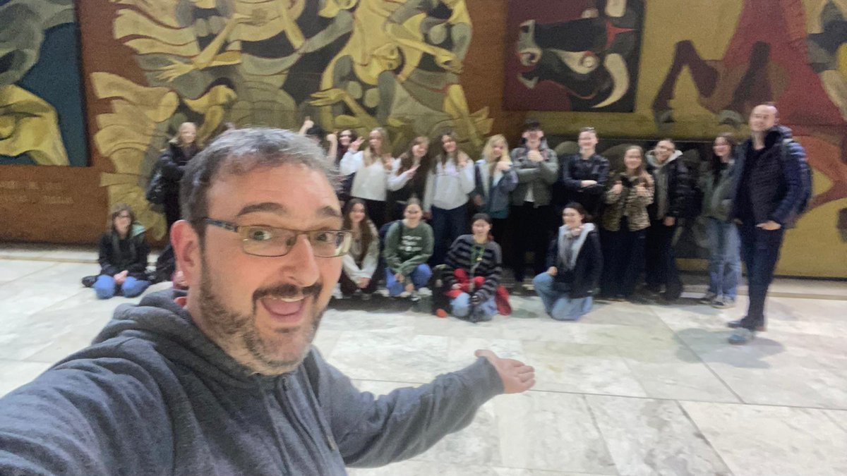 Our Sixth Form Arts Trip to Madrid have arrived in Spain after a smooth journey!