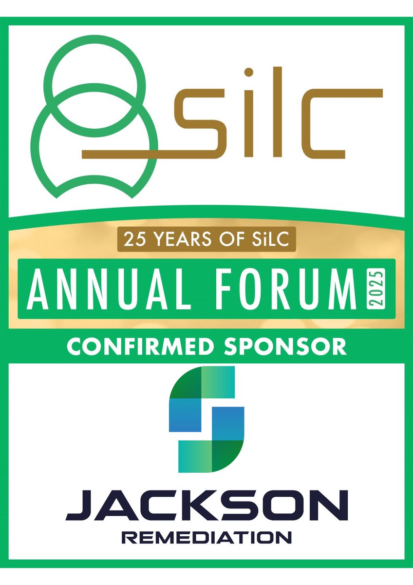 Thank you to Jackson Remediation, Gold Sponsor of the SiLC Annual forum. 

Please do join us on the 27th March for this half day virtual event.

SiLC ANNUAL FORUM 2025 | Specialist in Land Condition Register Ltd (SiLC)