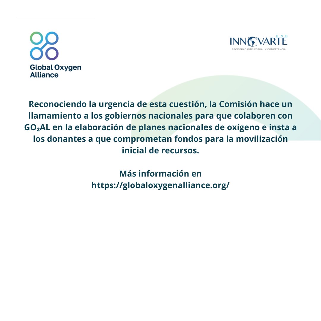 La #GlobalOxygenAlliance celebra la publicación del nuevo informe de la <a href="/LancetGH/">The Lancet Global Health</a> Commission on Medical #Oxygen Security. Conoce las brechas, el costo de cerrarlas y recomendaciones para garantizar un acceso equitativo [thelancet.com/commissions/me… ] #InvestinOxygen