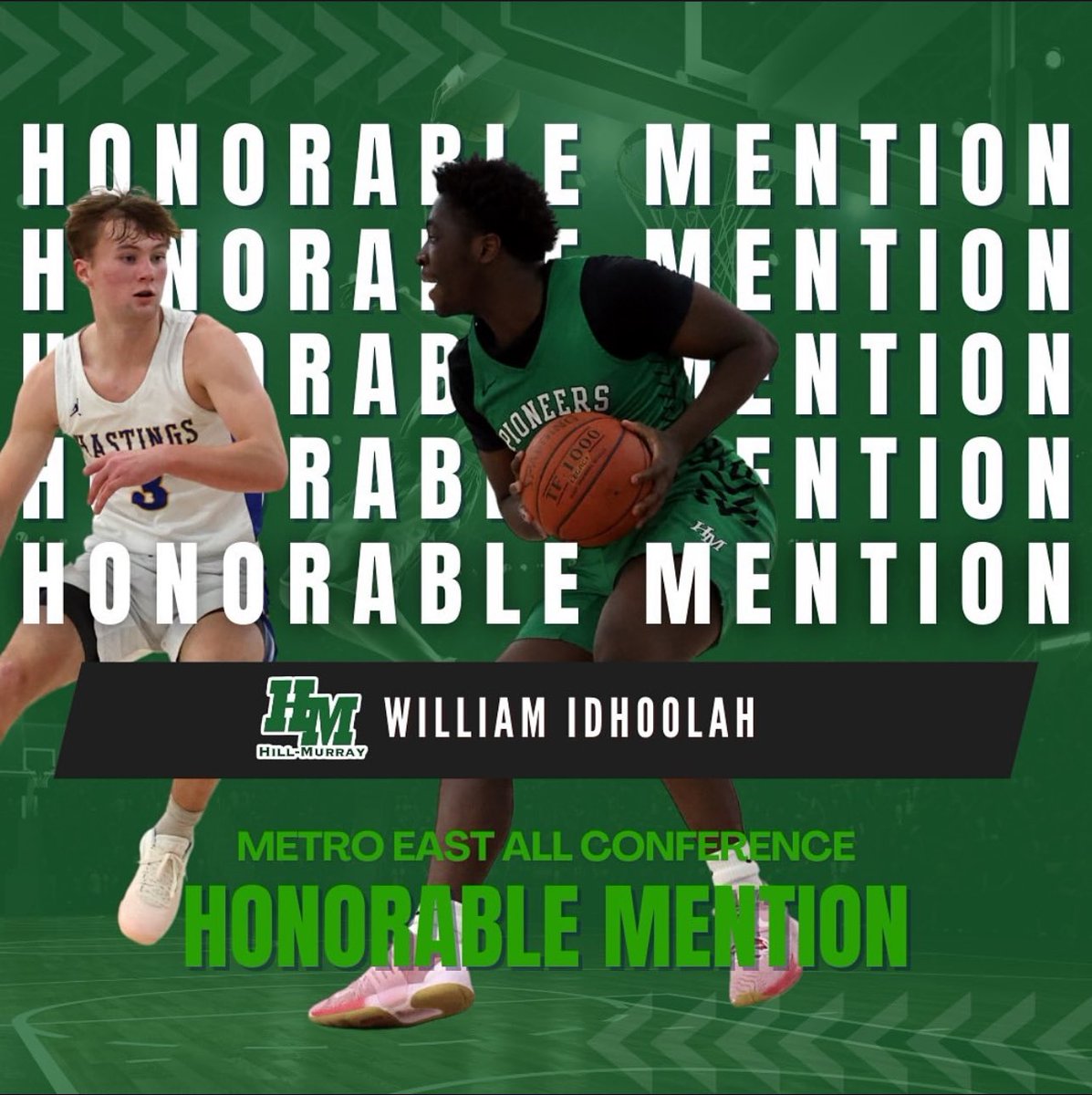 All Conference Honorable mention!