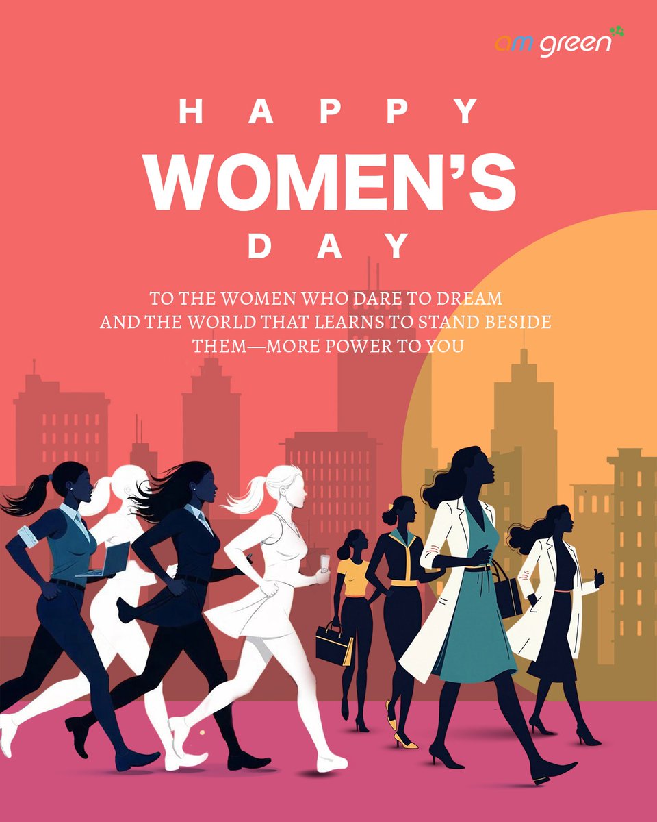Celebrating the strength, resilience, and courage of women everywhere. 

Happy Women's Day from AM Green!