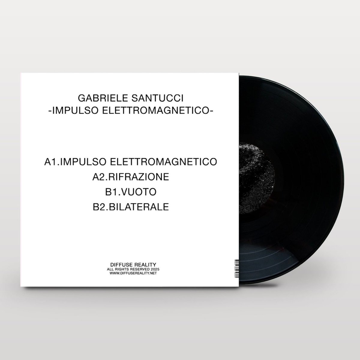 diffusereality's tweet image. PREORDER 🚨
Gabriele Santucci - Impulso Elettromagnetico [Vinyl]
Vinyl → goo.su/uDqHsmt

Vinyl orders include two Diffuse Reality stickers and digital downloads of the full release.
→ linktr.ee/diffusereality