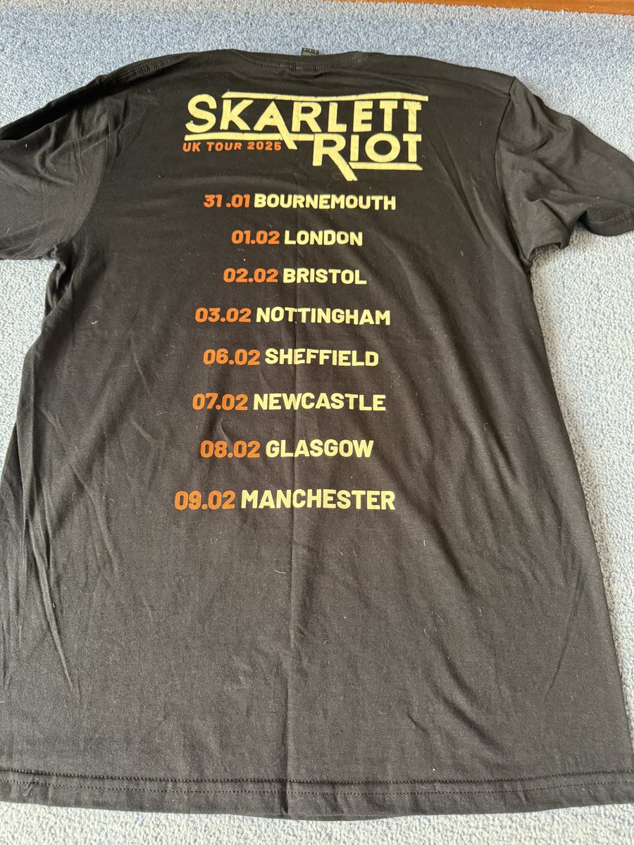Look what the Postie brought this morning. Thank you very merch <a href="/SkarlettRiot/">Skarlett Riot</a>