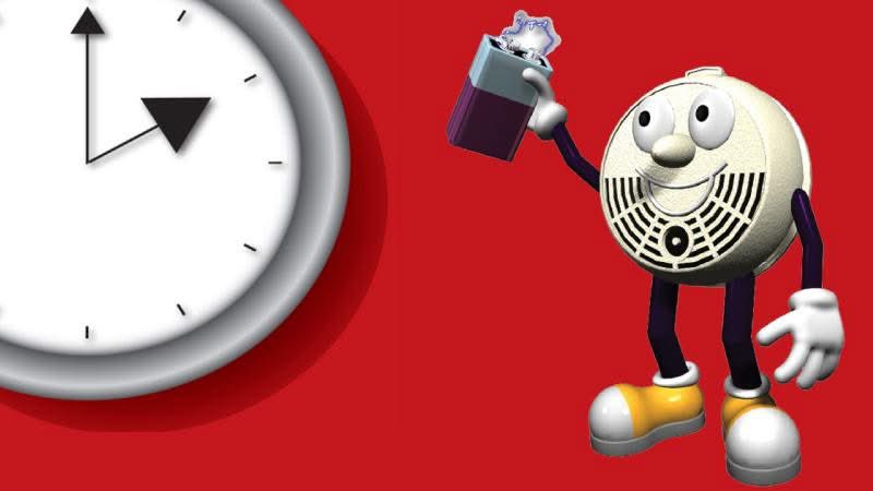 SSIR_INCENDIE's tweet photo. RICHELIEU - C’est dans la nuit 🌙 de samedi à dimanche que nous avançons l’heure ⌚️Les membres du #SSIR_INCENDIE vous rappellent de remplacer les piles 🔋 de vos avertisseurs de fumée 💨 #prévention #sécurité 🚒🔥 https://t.co/94y8NpDunG