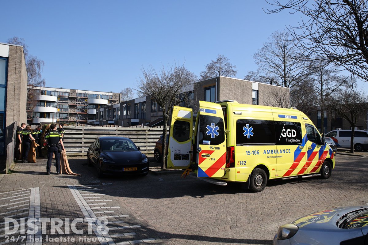 Steekpartij Bantulaan Delft: Man ernstig gewond