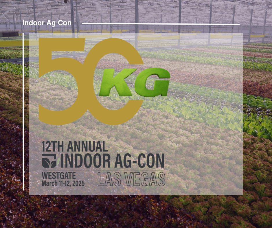 𝗞𝗚 𝗦𝘆𝘀𝘁𝗲𝗺𝘀 -  𝗜𝗻𝗱𝗼𝗼𝗿 𝗔𝗴-𝗖𝗼𝗻 𝗠𝗮𝗿𝗰𝗵 𝟮𝟬𝟮𝟱 𝗶𝗻 𝗟𝗮𝘀 𝗩𝗲𝗴𝗮𝘀!
Come to booth number 1108, and let’s inspire growth together!
👉kgsystems.nl/en/projects/le…
#growth #GrowWithUs #kgsystems #Verticalfarming