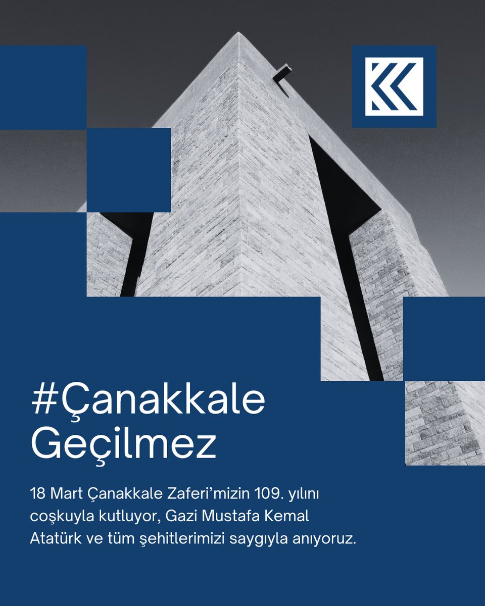 18 Mart Çanakkale Zaferi’mizin 1010. yılını coşkuyla kutluyor, Gazi Mustafa Kemal Atatürk ve tüm şehitlerimizi saygıyla anıyoruz.

#ÇanakkaleGeçilmez