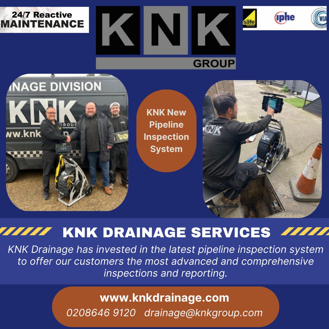 Our skilled drainage team carry out all types of drainage and plumbing repairs 24/7.