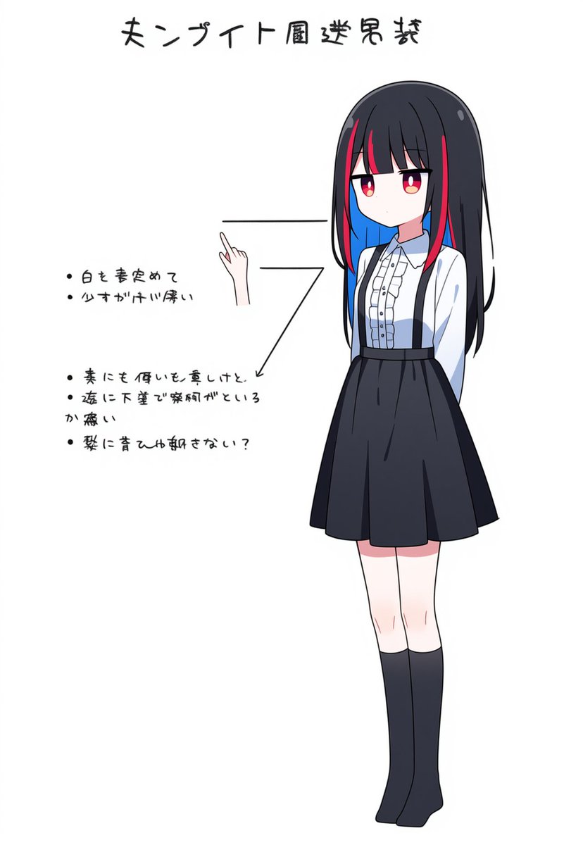 使えるかもしれないプロンプト(NovelAI V4 Full) ｢pointing out the