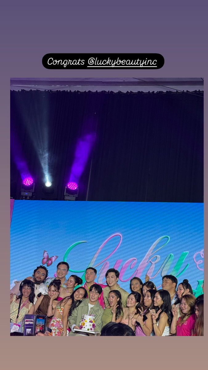 [ 03-07-25 ┆ @/itsjendeleon's IG story]

"Congrats <a href="/LuckyBeautyInc/">Lucky Beauty</a>"

<a href="/iamandrea_b/">Andrea Brillantes</a> | #AndreaBrillantes