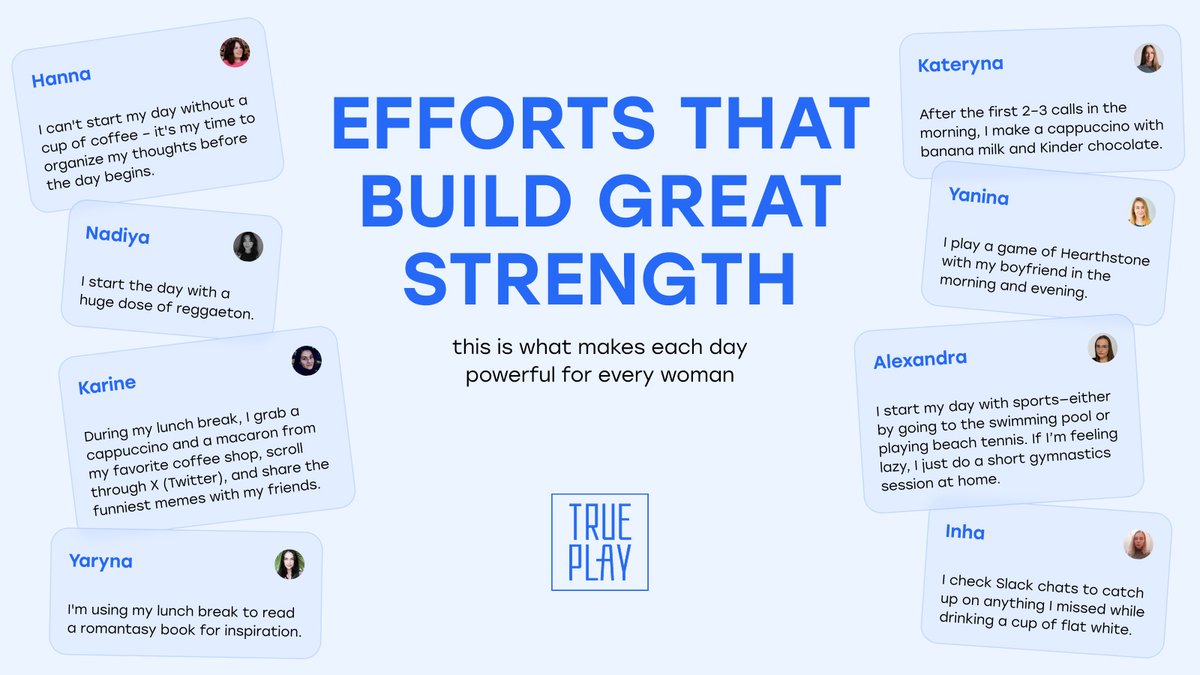 We asked our women colleagues to share the routines that help them be the heroines of their own lives and stay balanced. Which one resonates with you the most? 🫰 Share yours with us!

#InternationalWomensDay #Equality