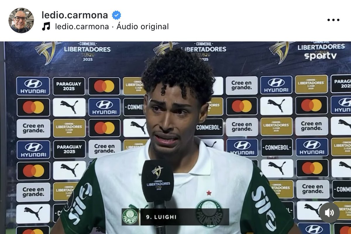 futebol_info's tweet photo. Forte - e necessário - desabafo de Lédio Carmona, do Sportv.

É isso.

📸 Reprodução https://t.co/YVHDQY100z