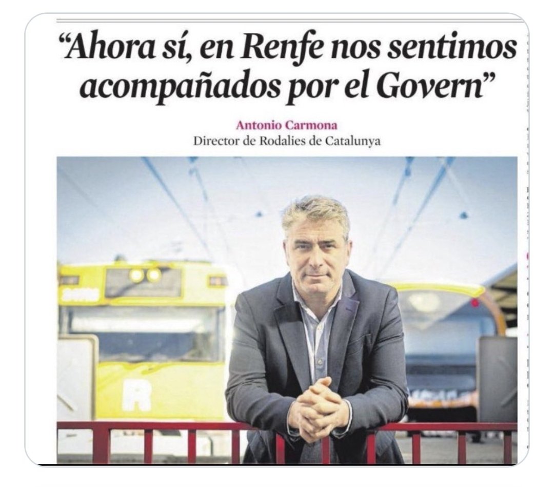 Rodalies-RENFE-Adif és un servei del Gobierno de España. Fins que això no canviï i ho gestioni la Generalitat tindrem caos, desinversió i mala gestió. Disfruteu el votat.