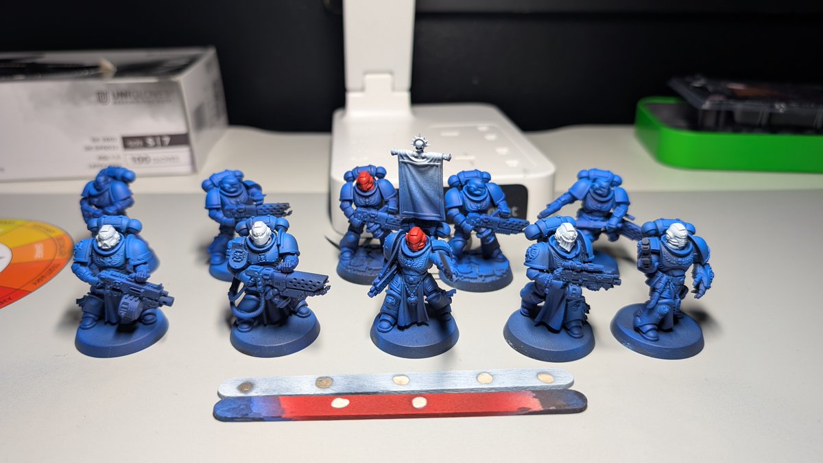 Gulag_Gaz's tweet photo. @warhammer Slowly building my Ultra army 💙 https://t.co/3CYsr3uHSy