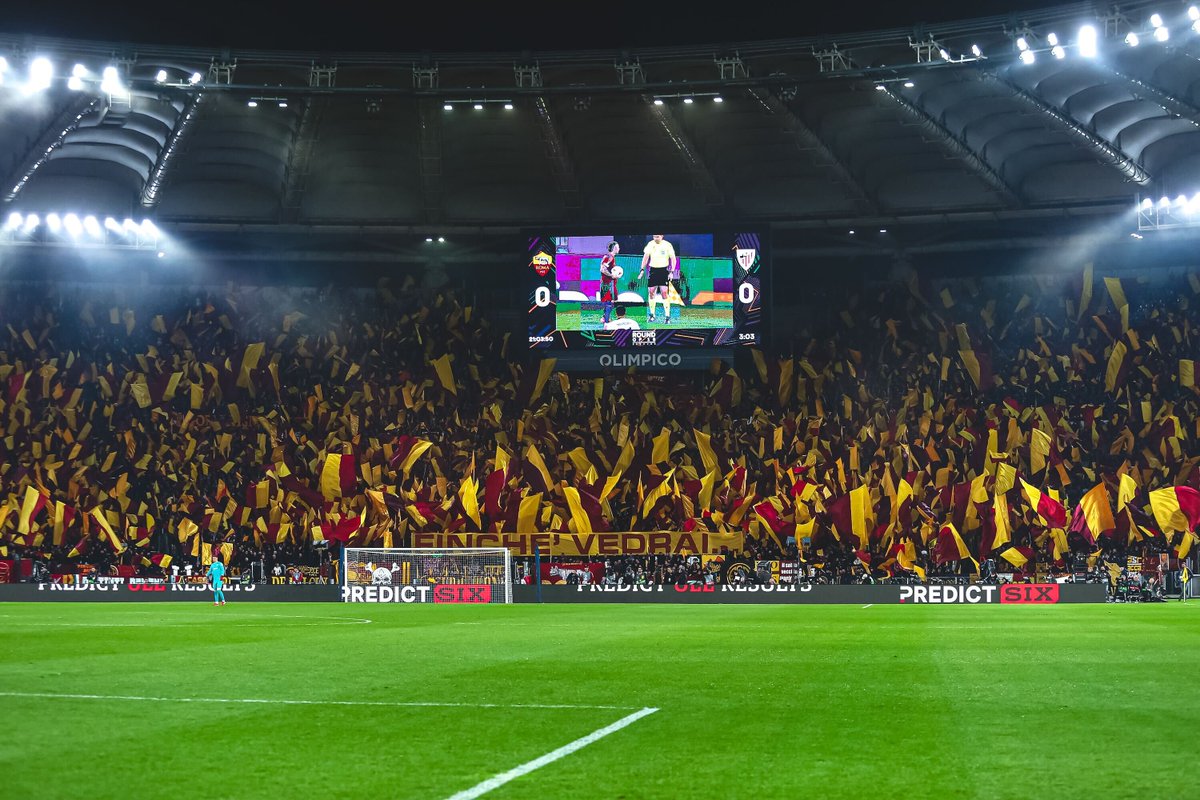 🖼️ No, non è un quadro. È lo Stadio Olimpico di Roma 😍