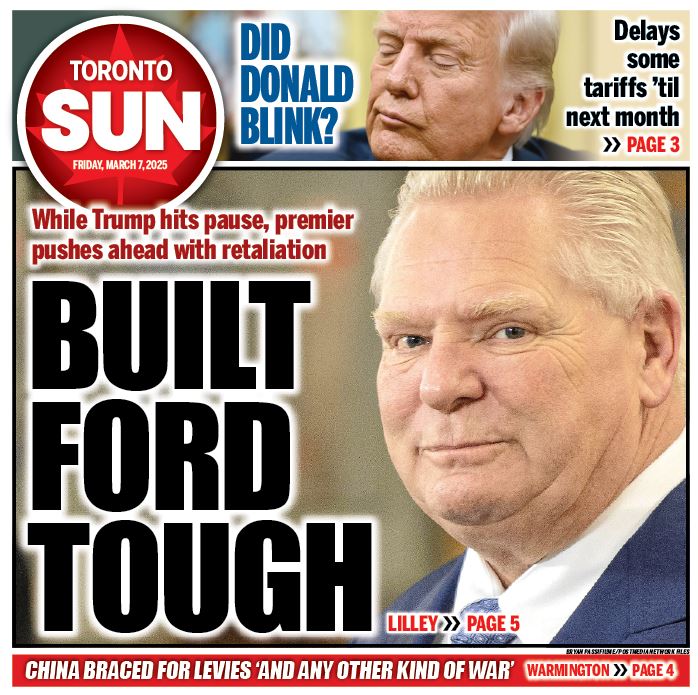 BUILT FORD TOUGH: While Trump hits pause, premier pushes ahead with retaliation Via <a href="/brianlilley/">Brian Lilley</a> 
torontosun.com/opinion/column…