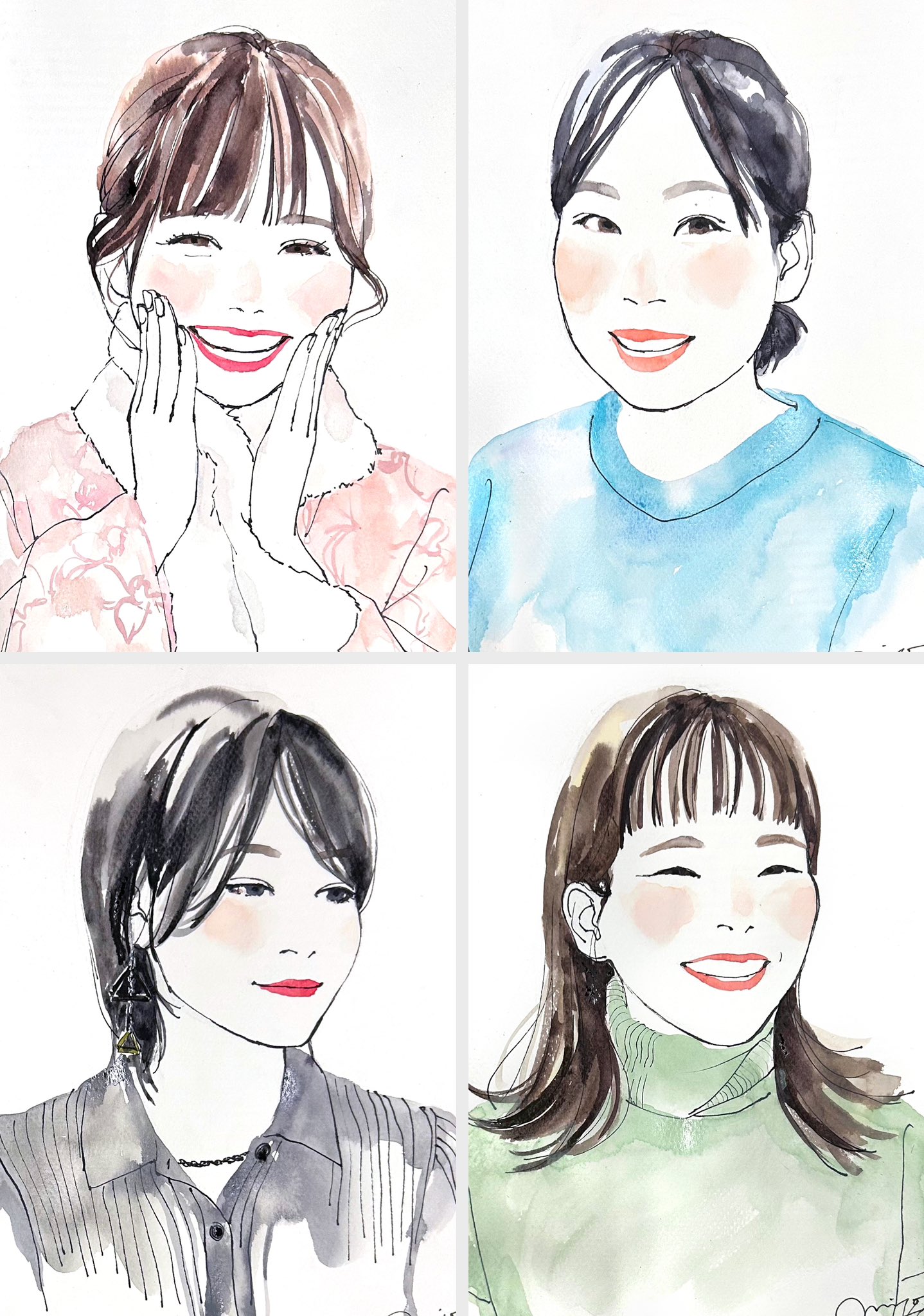 ぶどうロール似顔絵 MIJ FACTORY HARAJUKU | 【告知】大阪POPUPイベント✨ JAM STYLE