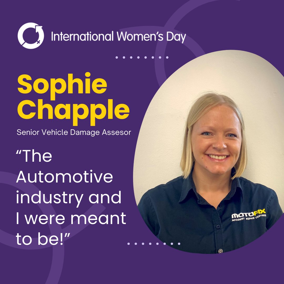 Celebrating Women in Automotive: Meet Sophie Chapple! 🌟 

From MET Technician Apprentice to Senior VDA, Sophie has made waves at Motofix! 💪 

Her advice for young women? "Go for an apprenticeship! Stay curious &amp; embrace learning!" #IWD2025