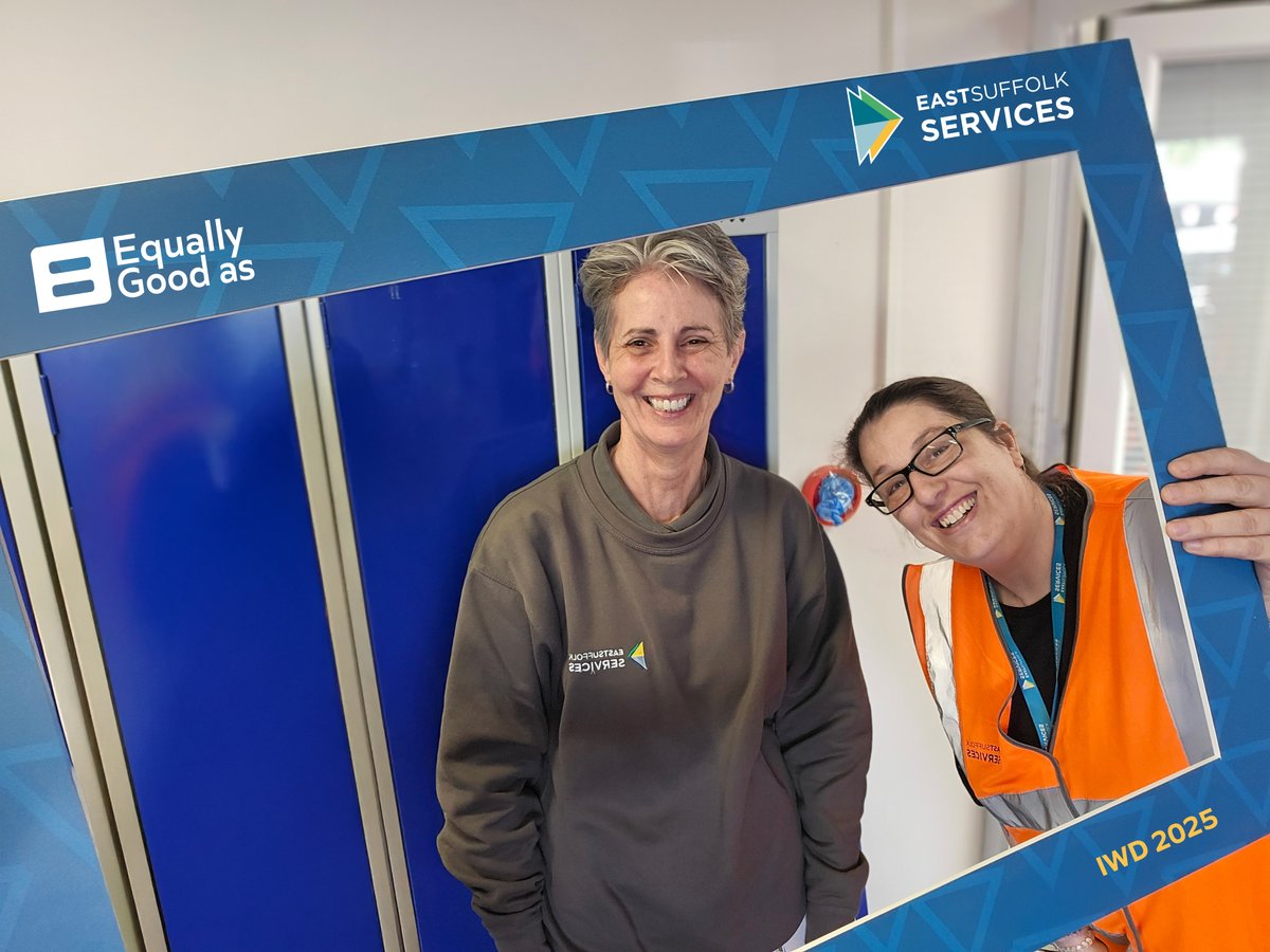 ESServices_'s tweet photo. After a week of celebrating some of the phenomenal women of East Suffolk Services, today, we honour each of you, not just for what you do, but for who you are.
#IWD2025 #WomenOfESSL #EqualOpportunities #Betterrecycling #EastSuffolksAmazing  #accelerateactioninpolicy https://t.co/SGYEkWHh5s