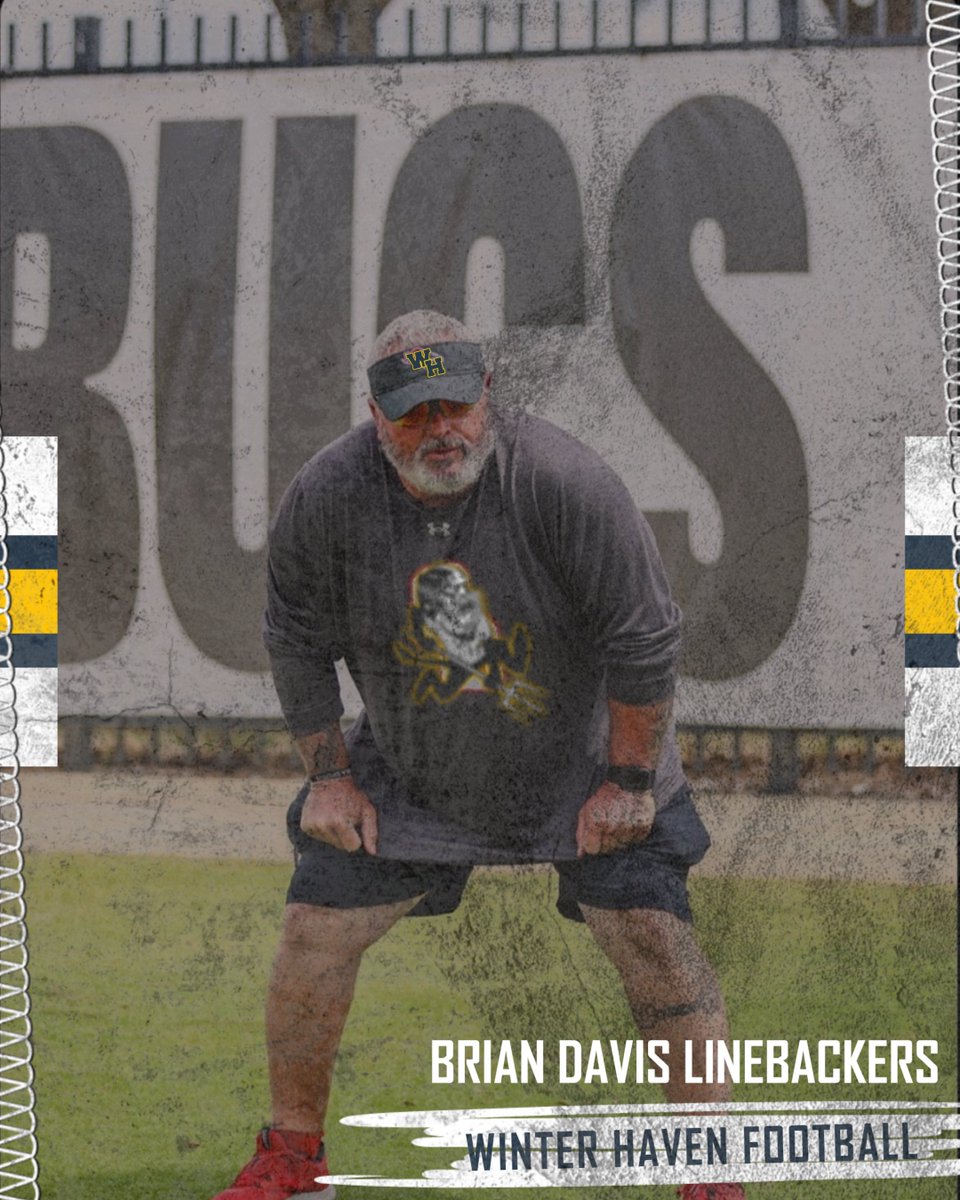 Carl White (@whcoachwhite) on Twitter photo Brought in another heavy hitter and Polk Co vet <a href="/coach4355/">Brian Davis</a> Coach Davis will coach our LB’s and will likely have some of the best LB’s in the county under his wing. Excited to get to work Coach! 🔱 Brought in another heavy hitter and Polk Co vet <a href="/coach4355/">Brian Davis</a> Coach Davis will coach our LB’s and will likely have some of the best LB’s in the county under his wing. Excited to get to work Coach! 🔱