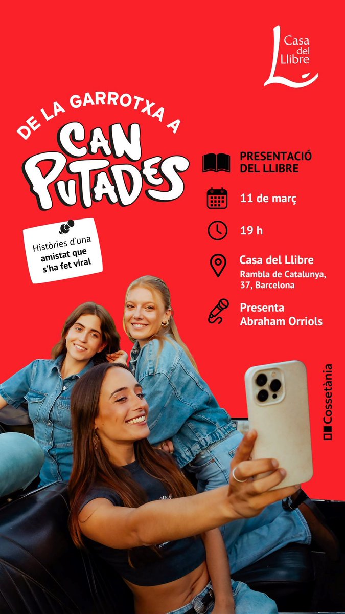 El dimarts 11/03 a les 19h vine a Casa del Llibre de Rambla Catalunya a la presentació del llibre “De la Garrotxa a Can Putades”. No t’ho perdis!