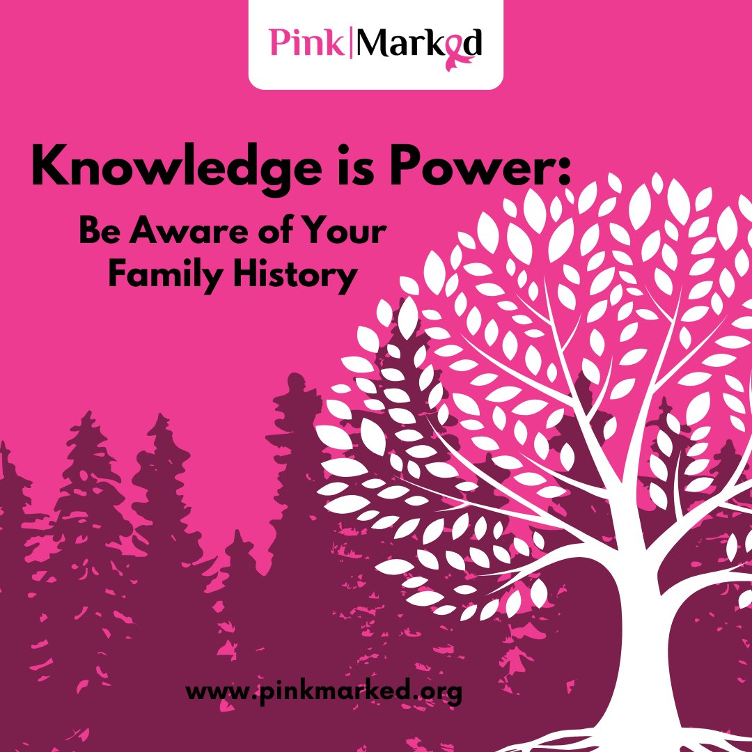 PinkMarked's tweet photo. Your family's health history holds important clues. Stay proactive—learn, track, and take control of your breast health journey.

Start the conversation today. Your awareness could make all the difference.

#Pinkmarked #HealingWithCare #ChildcareGrants #MothersMatter https://t.co/ehoI0VT1GR