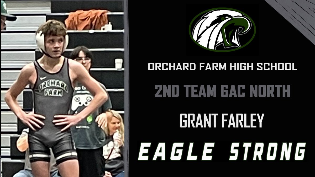 OF Eagle Wrestling (@ofeaglewrestle) on Twitter photo Congrats Grant Farley <a href="/OFEAGLEWRESTLE/">OF Eagle Wrestling</a> <a href="/OFR5_Activities/">Orchard Farm R-V Activities</a> #RAISETHEBAR #EAGLESTRONG Congrats Grant Farley <a href="/OFEAGLEWRESTLE/">OF Eagle Wrestling</a> <a href="/OFR5_Activities/">Orchard Farm R-V Activities</a> #RAISETHEBAR #EAGLESTRONG