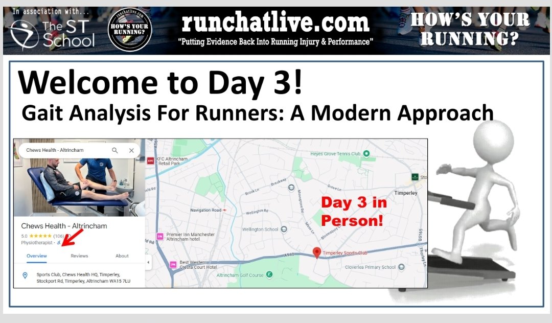Matt Phillips (@runchatlive) on Twitter photo 🚉 Starting my journey up to Manchester for tomorrow's in-person Day 3 of my course 'Gait Analysis for Runners:A Modern Approach', hosted on this occasion by the lovely folk at <a href="/Chews_Health/">Chews Health HQ</a> in Altrincham.
Details of future locations in UK: thestschool.co.uk/gait-analysis-… 🏃🏿♀️🏃♀️🏃🏽 🚉 Starting my journey up to Manchester for tomorrow's in-person Day 3 of my course 'Gait Analysis for Runners:A Modern Approach', hosted on this occasion by the lovely folk at <a href="/Chews_Health/">Chews Health HQ</a> in Altrincham.
Details of future locations in UK: thestschool.co.uk/gait-analysis-… 🏃🏿♀️🏃♀️🏃🏽