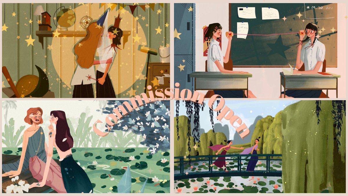 ggigiart's tweet image. RT so appreciated! 🌟
🧃Commission Open
เปิดรับคอมมิชชั่นค่ะ! สนใจจองหรือมีข้อสงสัยติดต่อได้ทาง DM ค่ะตอนนี้มีส่วนลด 5% สำหรับนักเขียนอิสระค่ะ🎉
สามารถดูเงื่อนไข เช็คคิว เช็คราคาคอมมิชชั่นทั้งหมดได้ที่ลิงค์นี้เลยค่า>> gigiart.carrd.co
#commissionTH