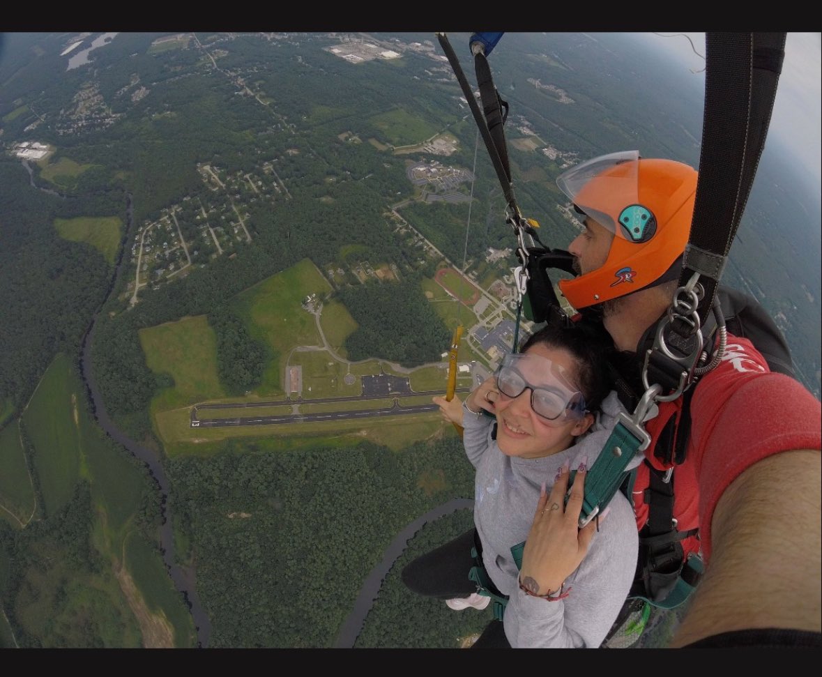 Maria Sereno (@ms787x) on Twitter photo FUN FACT FRIDAY, a couple of years ago i went sky diving with my dad and little brother and it was one of the most epic experiences of my life #NESThankYOU <a href="/TheNEStates/">Northeast States</a> <a href="/biggriffnrg/">Richard Griffith</a> <a href="/firas_smadi/">Firas Smadi</a> <a href="/keroninc/">Keron Incarnato</a> <a href="/DanteDSep/">Dante Sepulveda</a> <a href="/ATT/">AT&T</a> FUN FACT FRIDAY, a couple of years ago i went sky diving with my dad and little brother and it was one of the most epic experiences of my life #NESThankYOU <a href="/TheNEStates/">Northeast States</a> <a href="/biggriffnrg/">Richard Griffith</a> <a href="/firas_smadi/">Firas Smadi</a> <a href="/keroninc/">Keron Incarnato</a> <a href="/DanteDSep/">Dante Sepulveda</a> <a href="/ATT/">AT&T</a>