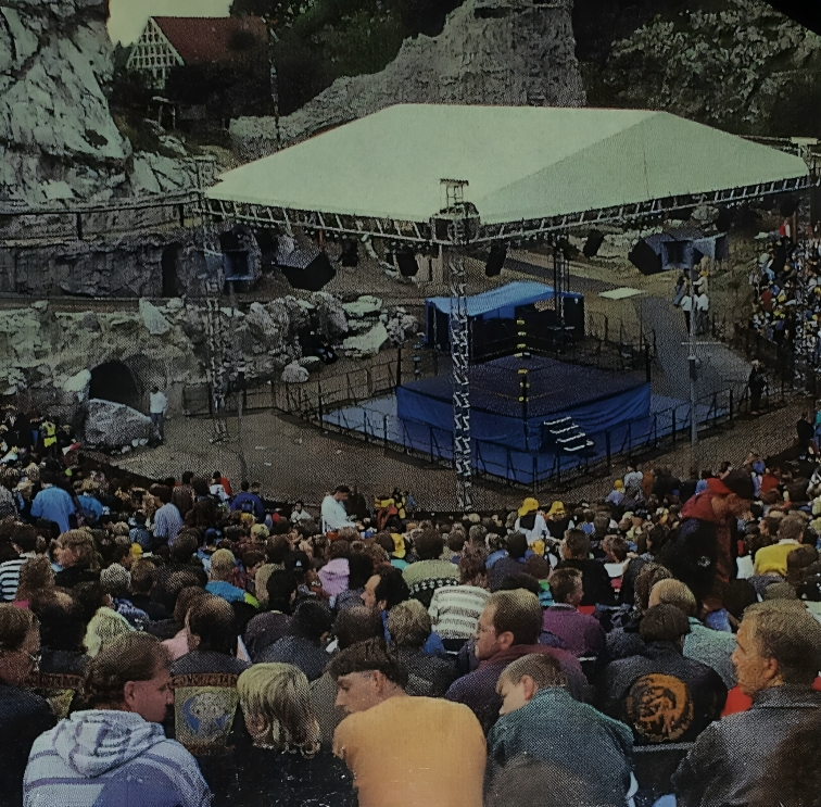 Allan on X: "WCW Hulkamania Tour 1994 at Kalkberg Stadium in Bad Segeberg,  Germany. https://t.co/aAPevVTUK3" / X