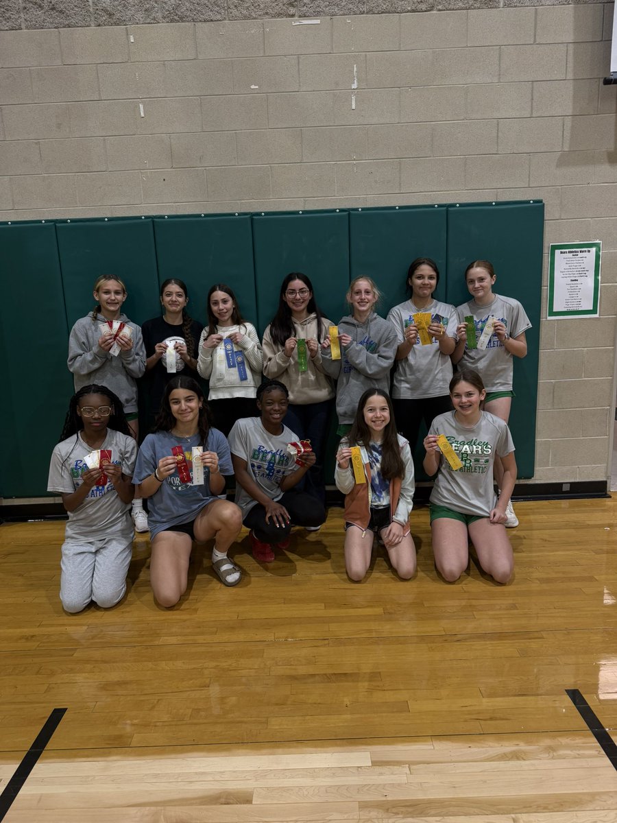 7th grade track came in 3rd place at the meet! Congrats ladies <a href="/NeisdAthletics/">NEISD ATHLETICS</a>