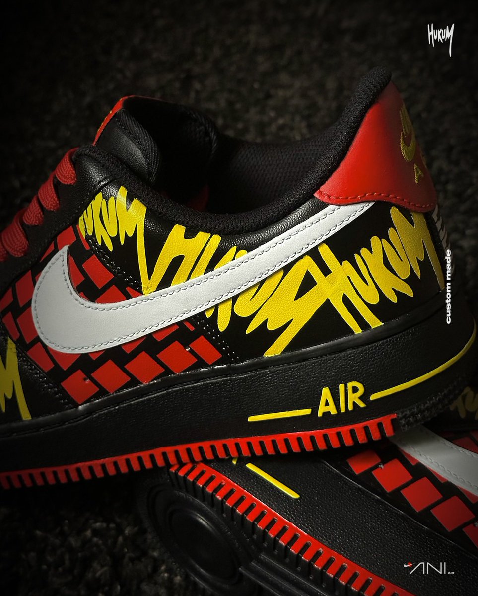 hollarabbitmac's tweet photo. We named it ANI Air // HUKUM AF1 @anirudhofficial 🚀
Get one: https://t.co/Y9R2ZbEcPE
#kickslikerabbit #customnike #nike #anirudh #rabbitmac #pu4lyf https://t.co/7ICbBZfdcZ