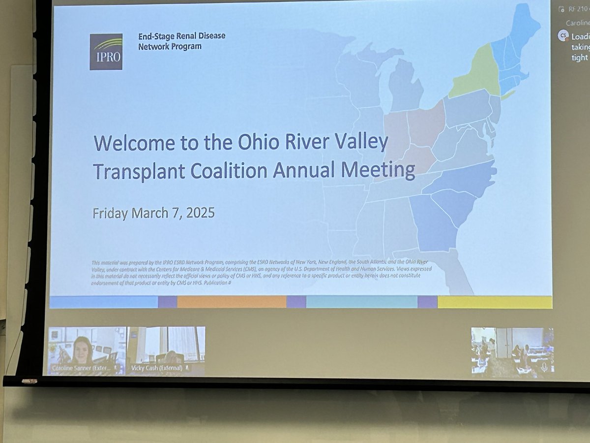 Kidney Health Month is BUSY! I have the pleasure of attending the ORV transplant coalition meeting today! So excited to learn from the many experts and meet the people who make our work possible. #kidney #Awareness