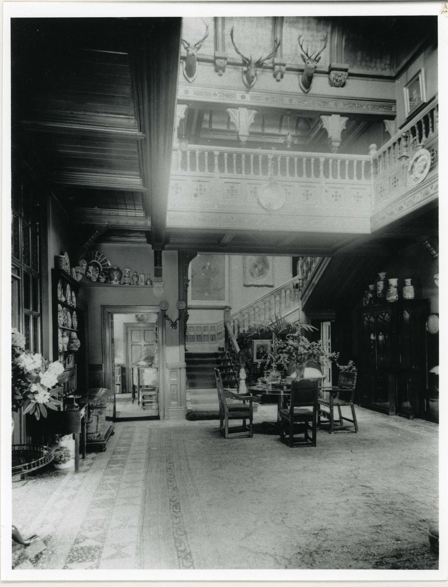 If you had visited Bodlondeb in Conwy during the 1880s, this is what you would have seen! 

Built in 1877 for Albert Wood, who made his fortune manufacturing anchors at Stanley in Chester, Bodlondeb later became the headquarters of Conwy County Borough Council.
🔗