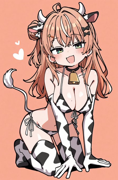 牛りかしぃ🐮
#絵画らしぃ 
