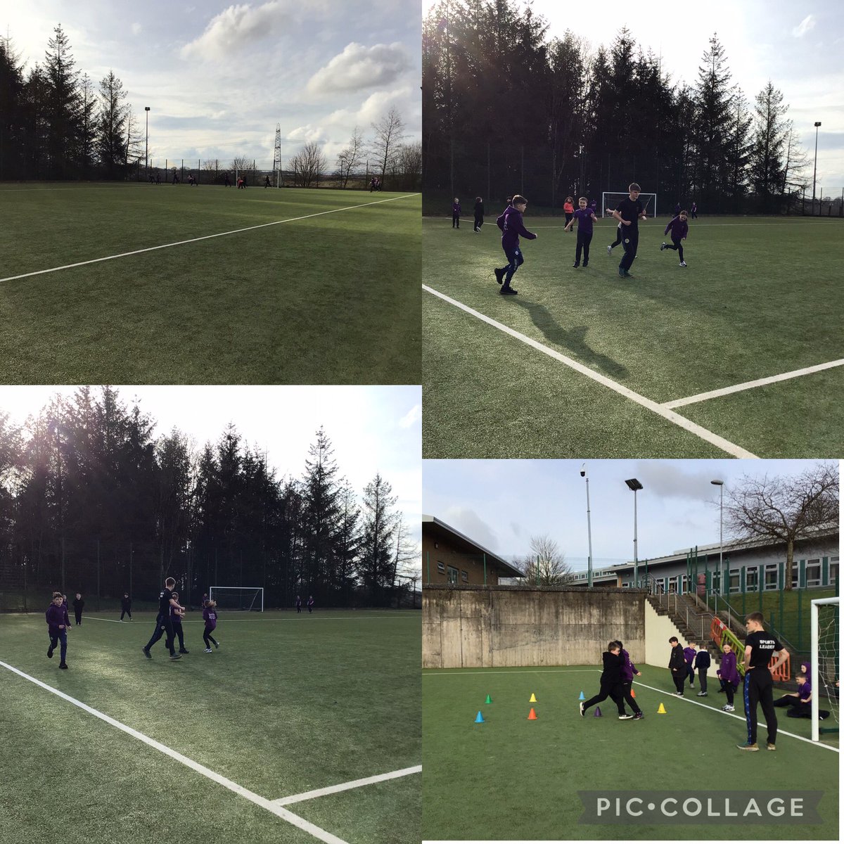 P5-7 had a great time at their first football club. Thanks to Coach Ryan from <a href="/CoatbridgeHigh/">Coatbridge High</a> for volunteering this time ⚽️ 🥅