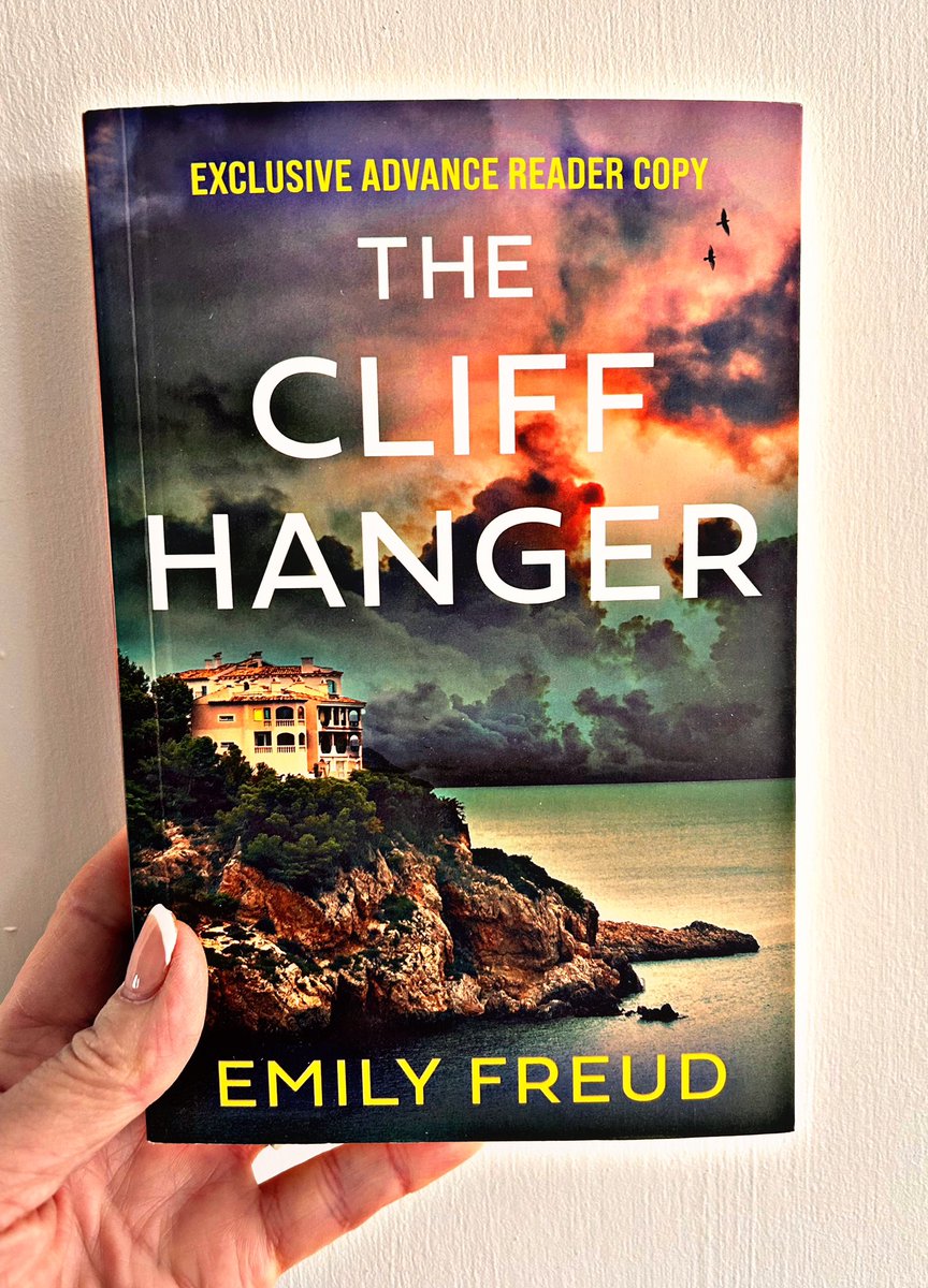 Jo_Scho_Reads 📚📚📚 (@joanneschofiel1) on Twitter photo Thank you <a href="/QuercusBooks/">Quercus Books</a> for my copy of #TheCliffHanger by <a href="/MsEmilyFreud/">Emily Freud #TheCliffhanger</a>
I’ve read the first few pages and I’m hooked already!
Coming 8th May (but available to request on NetGalley now) Thank you <a href="/QuercusBooks/">Quercus Books</a> for my copy of #TheCliffHanger by <a href="/MsEmilyFreud/">Emily Freud #TheCliffhanger</a>
I’ve read the first few pages and I’m hooked already!
Coming 8th May (but available to request on NetGalley now)