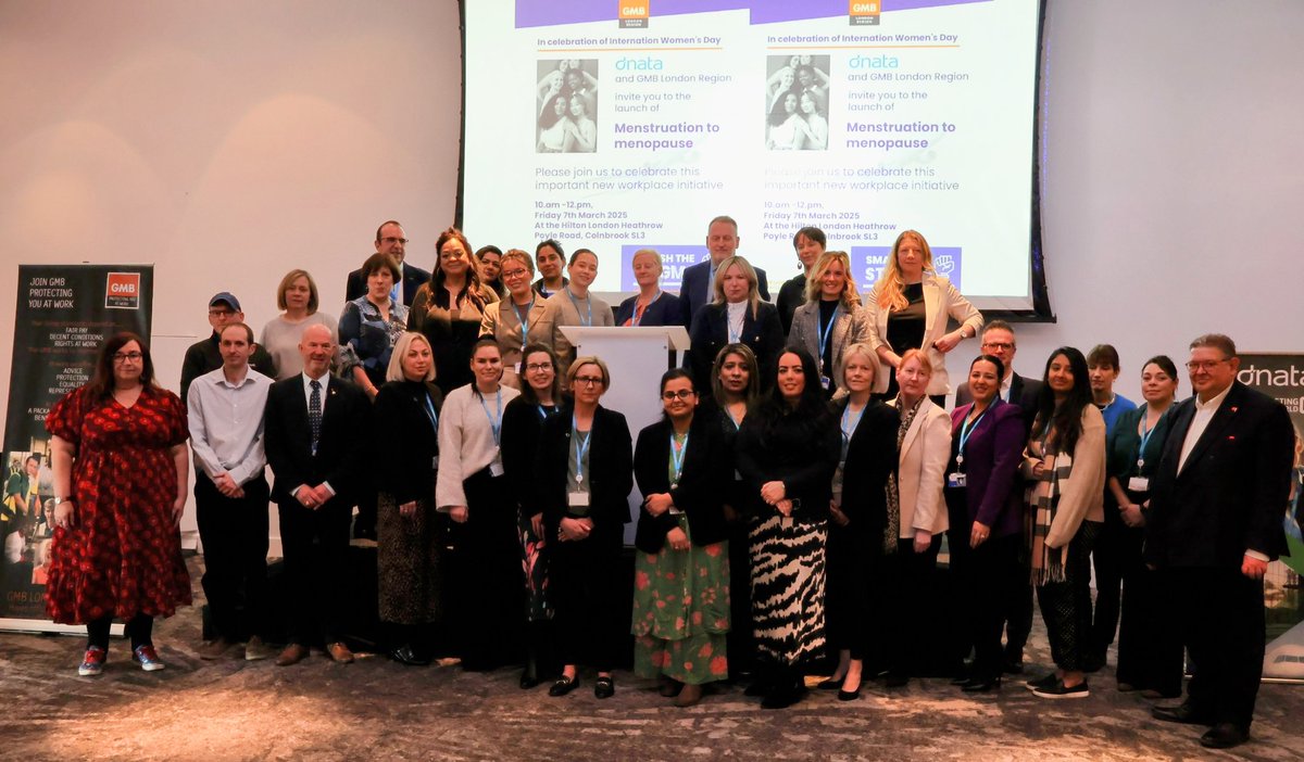 Dean Gilligan (@deangilli6) on Twitter photo Great to attend the launch of Menstruation to Menopause Charter with <a href="/GMBLondonRegion/">GMB London Region</a> and Dnata #SmashtheStigma ✊🏻 Great to attend the launch of Menstruation to Menopause Charter with <a href="/GMBLondonRegion/">GMB London Region</a> and Dnata #SmashtheStigma ✊🏻