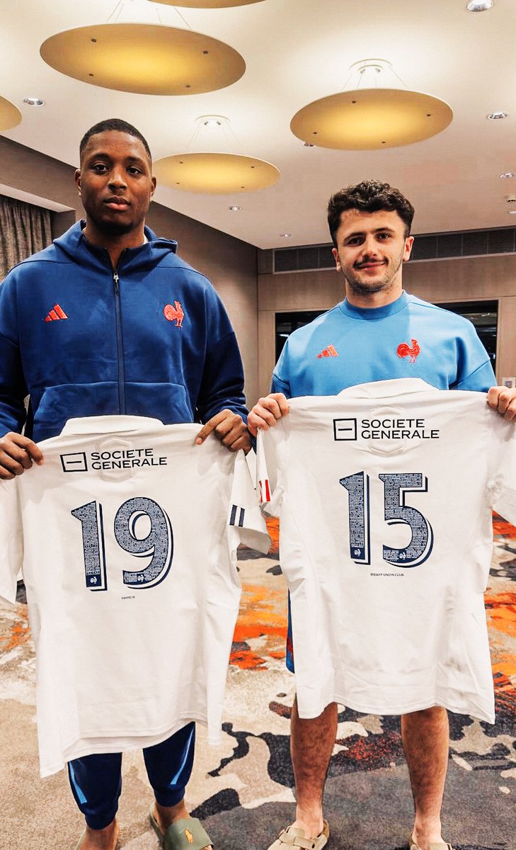 Union Bordeaux Bègles (@ubbrugby) on Twitter photo ʙᴏɴ ᴍᴀᴛᴄʜ ʟᴇꜱ ɢᴀʀꜱ🔥
Nos joueurs Jacques Nguimbous et Jon Echegaray sont en Irlande avec les Bleuets de <a href="/FranceRugby/">France Rugby</a> pour affronter l'Irlande ce soir du côté de Cork ! 🇮🇪🇫🇷
Allez les bleuets ! 🐓
#iloveubb ʙᴏɴ ᴍᴀᴛᴄʜ ʟᴇꜱ ɢᴀʀꜱ🔥
Nos joueurs Jacques Nguimbous et Jon Echegaray sont en Irlande avec les Bleuets de <a href="/FranceRugby/">France Rugby</a> pour affronter l'Irlande ce soir du côté de Cork ! 🇮🇪🇫🇷
Allez les bleuets ! 🐓
#iloveubb