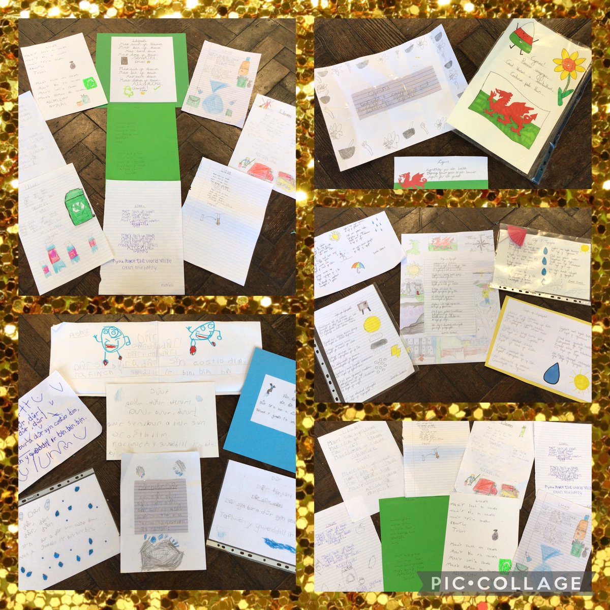 Ymdrech arbennig gan blant yng nghystadleuaeth yr eisteddfod ❤️💚🤍