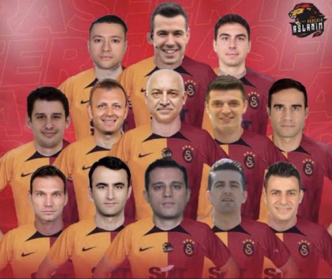 Galatasaray’ın kadrolu hakemlerini istemiyoruz..
#DerbiyeYabancıHakem