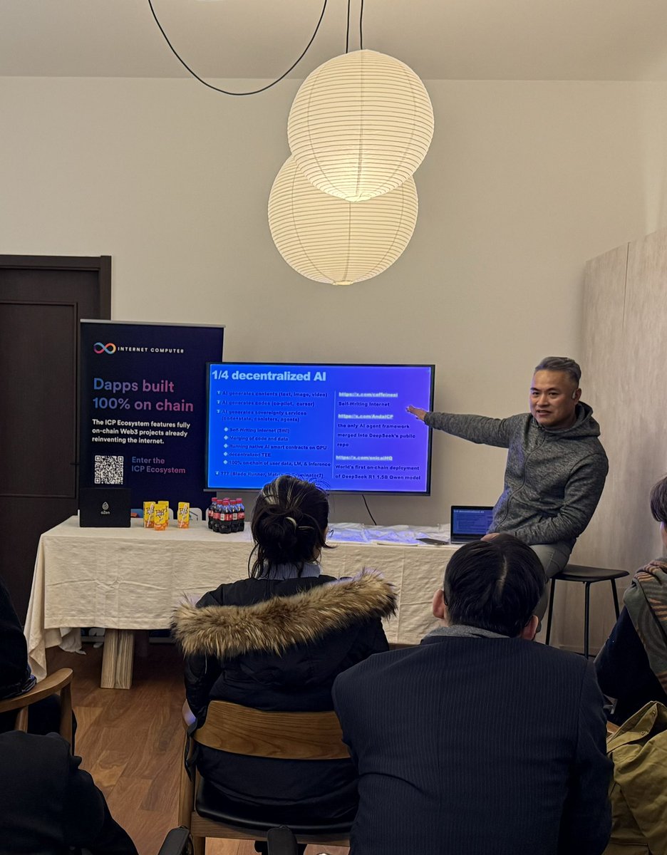 aZenHiveAsia's tweet image. 探索 ICP 生态三大 DePIN 项目，不做牛马，要当黑马！🚀
**aZen 以成熟的商业应用和价值闭环遥遥领先，
**构建支持 AI Agent、计算节点和 dApp 的 AI 原生基础设施，并通过 aZen 协议和 ZenHive 提供高效、安全和去中心化的计算支持，重塑 Web3 生产力！

🔥 #ICP #DePIN #AI #Web3 #aZen #ZenHive