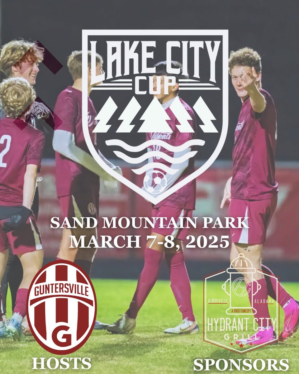 Time to have some fun with friends from all over Alabama! 47 teams, 73 matches.