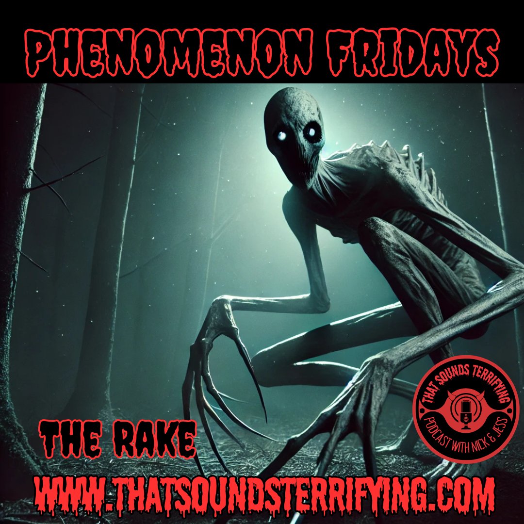 🔦 #PhenomenonFriday The Rake 👁️‍🗨️

Lurking in the darkness, The Rake is a nightmare brought to life from the depths of internet urban legends. This pale, humanoid figure stalks its victims in the dead of night—watching, waiting. 

 #UrbanLegend #Paranormal #ThatSoundsTerrifying