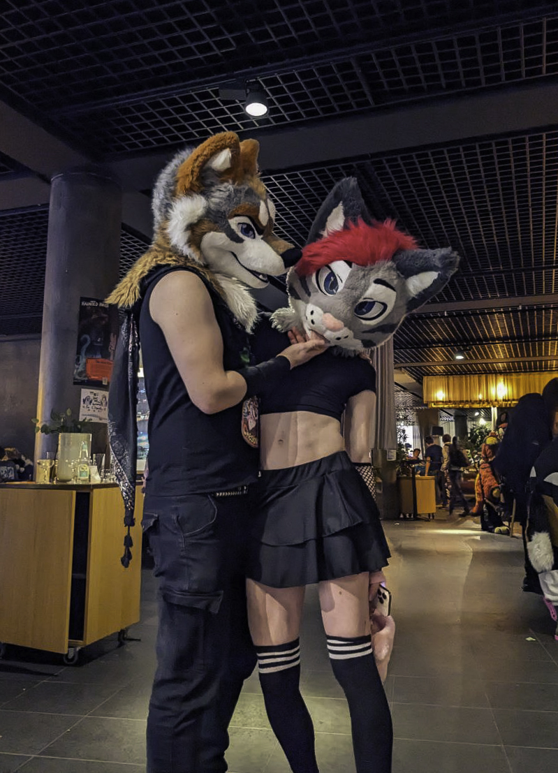 Chestnut (@chestnutsaga) on Twitter photo "They look interested babe. Shall we hunt them down?"
#FursuitFriday
📸<a href="/EmberBeard42/">EmberBeard 🏳️🌈🇬🇧 NFC, CFZ, EF</a> "They look interested babe. Shall we hunt them down?"
#FursuitFriday
📸<a href="/EmberBeard42/">EmberBeard 🏳️🌈🇬🇧 NFC, CFZ, EF</a>